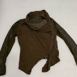 Blank NYC olive green jacket, size medium
